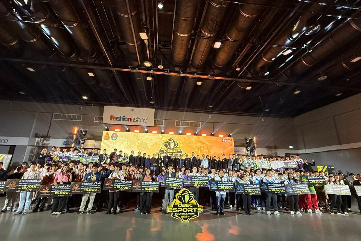 เผยโฉมทีมโรงเรียนมัธยม คว้ารางวัล OBEC ESPORTS TOURNAMENT 2024