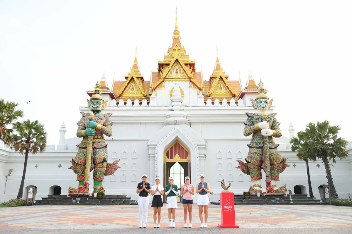 นักกอล์ฟต่างชาติสัมผัสความเป็นไทย ก่อนลุยฮอนด้า แอลพีจีเอ ไทยแลนด์ 2025