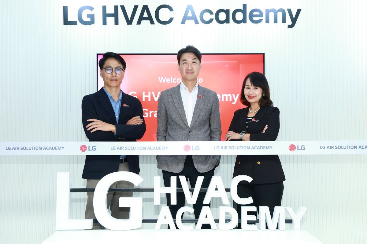 แอลจี เปิดตัว ‘LG HVAC Academy’ ในไทย ตั้งเป้าพัฒนาฝีมือแรงงาน 1,700 คน