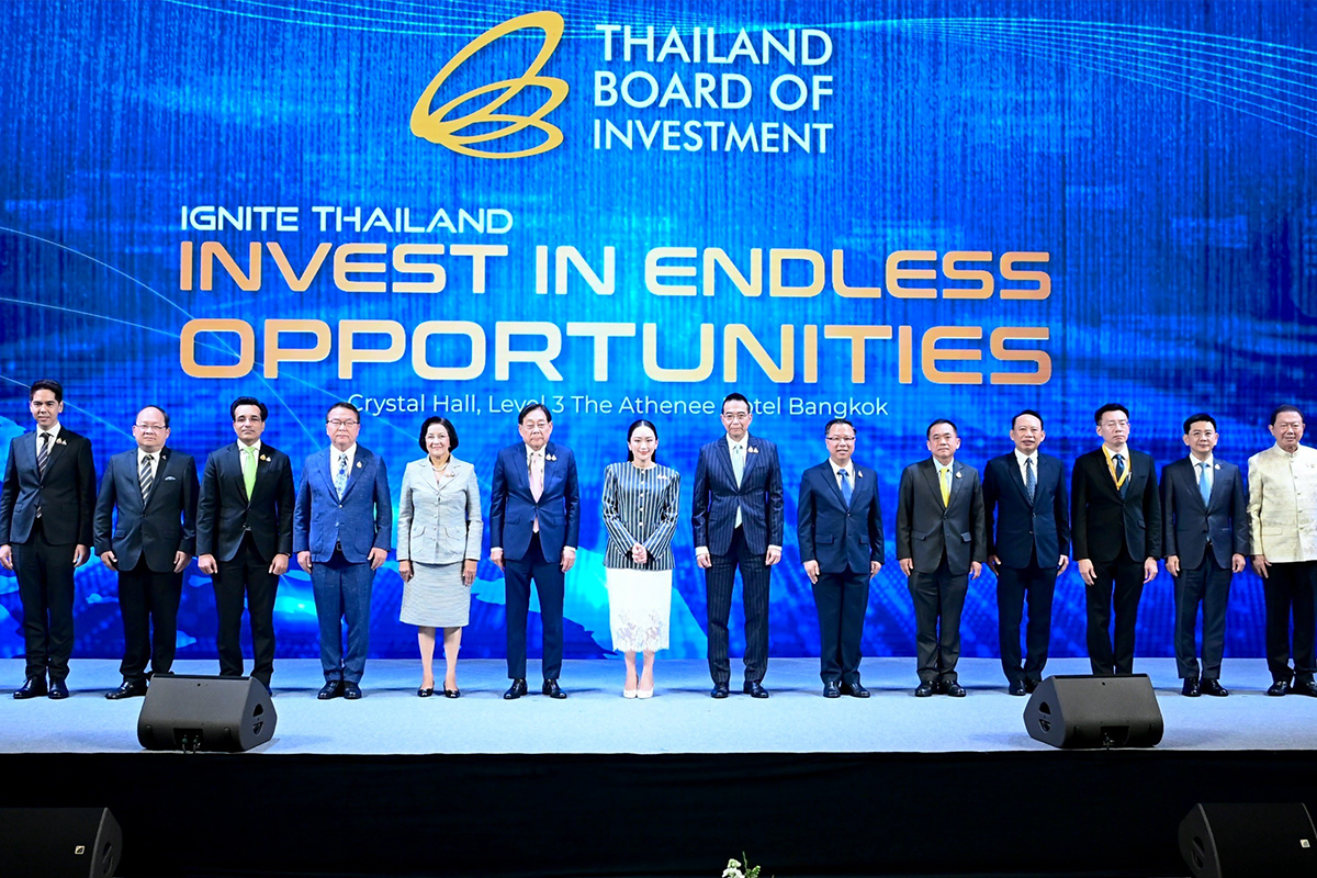 ไทย ปักธงศูนย์กลางในภูมิภาค บีโอไอนำทีมกวาด 5 อุตฯไฮเทคตั้งฐาน