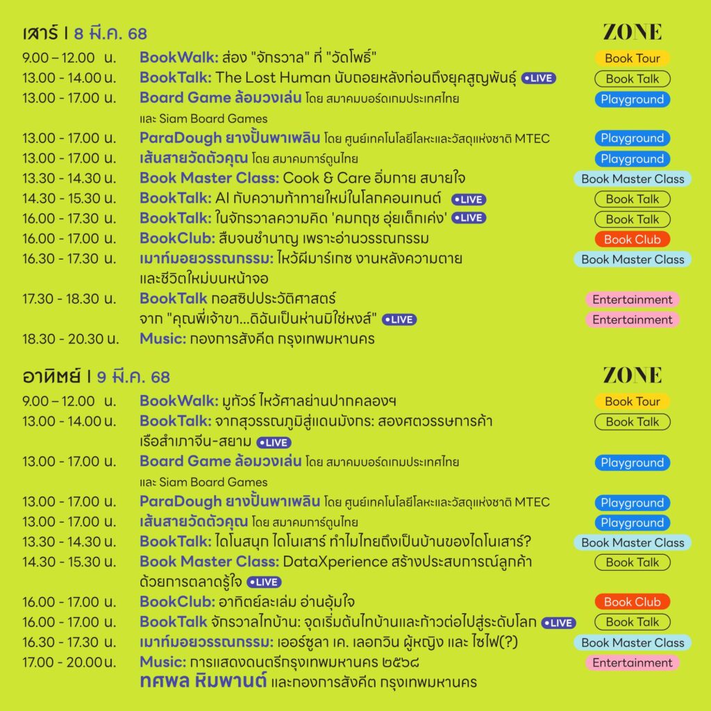 Knowledge Fest เทศกาลอ่านเต็มอิ่ม 2025