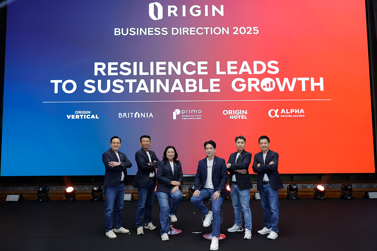 ‘ออริจิ้น’ อสังหาฯแมวเก้าชีวิต ชูธุรกิจหลากหลายเสริมแกร่ง Resilience Growth