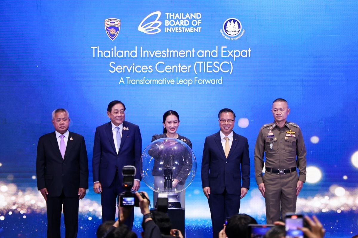 แพทองธาร คิกออฟศูนย์ TIESC รับการลงทุนต่างชาติ-ศูนย์กลางนวัตกรรม