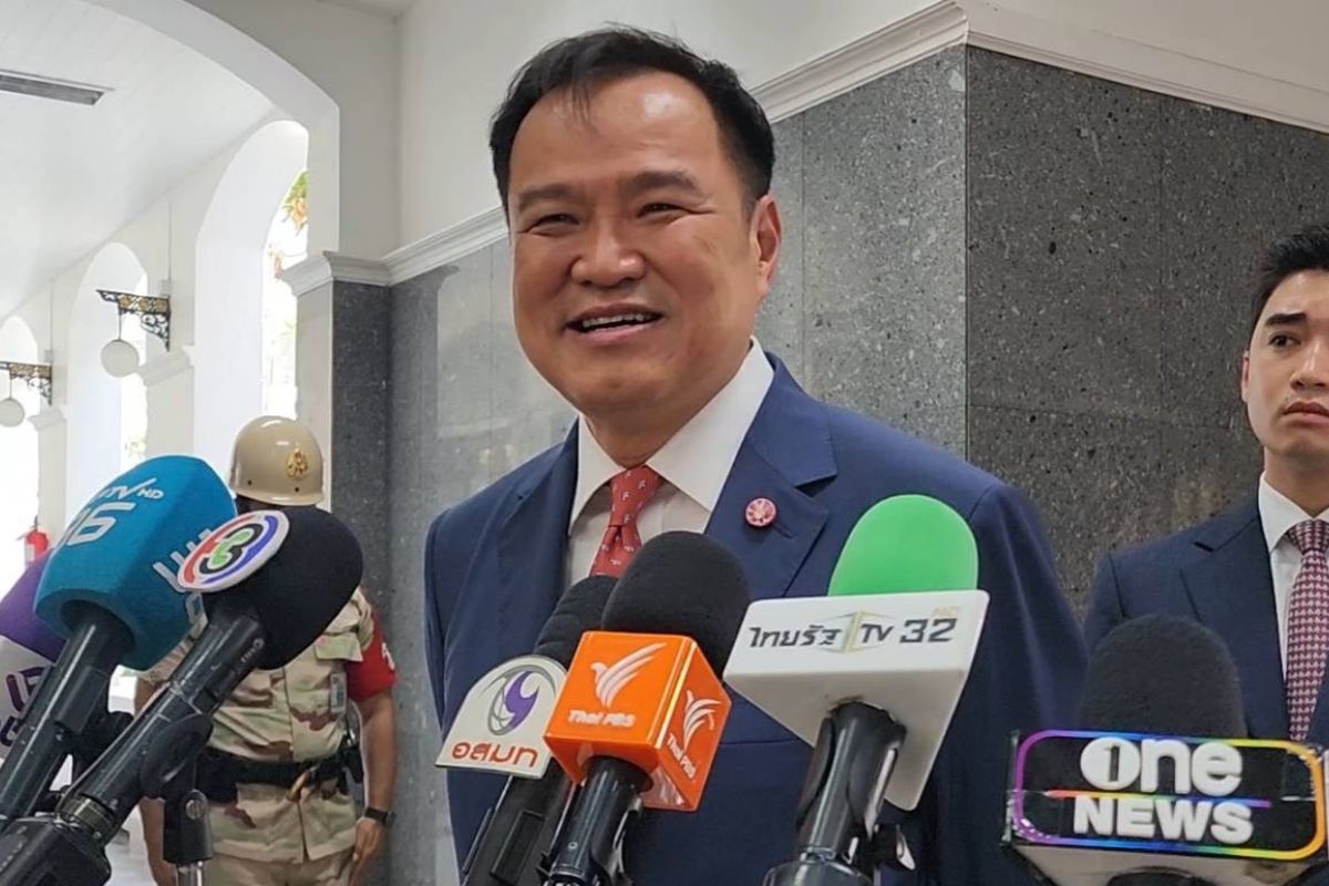 อนุทิน​ ปัด​เอี่ยวดีล กคพ.รับคดีฮั้ว สว.ฐานฟอกเงิน ลั่นมั่นใจ​ ‘พล.อ.เกรียงไกร’