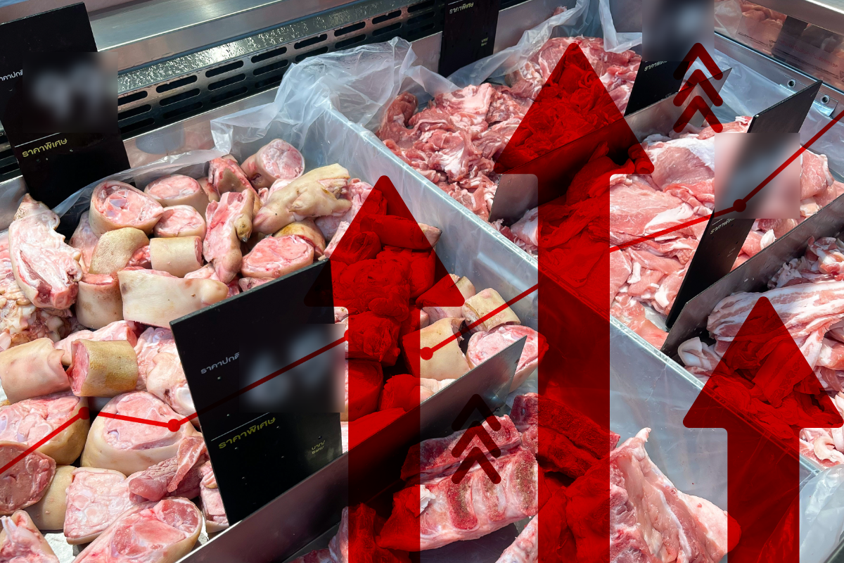 เนื้อหมูปรับราคาขึ้น กิโลละ 2-4 บาท หลังผู้เลี้ยงขาดทุนหนักตลอด 2 ปี