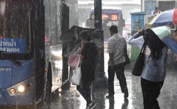 ฝนตก
