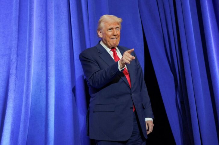 Trump โดนัลด์ ทรัมป์ ภาพโดย REUTERS/Nathan Howard