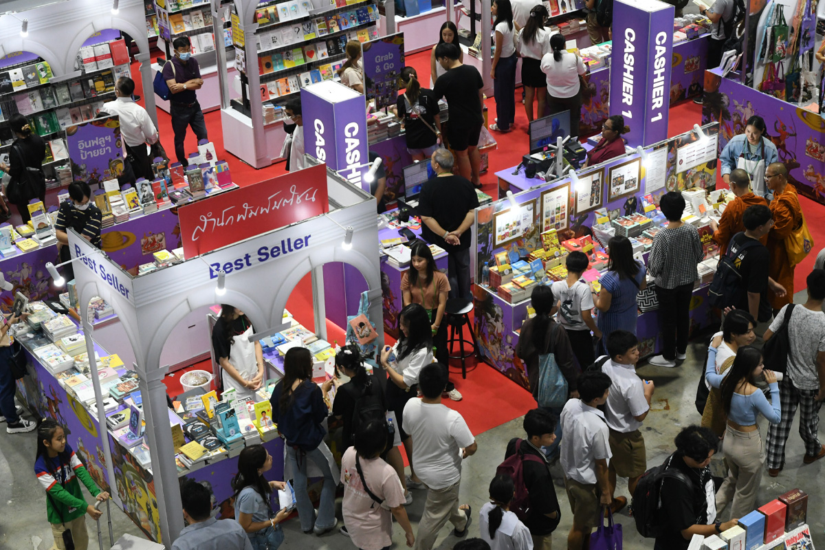 สัปดาห์หนังสือใหญ่สุดในอาเซียน เพิ่มบูทรับนักอ่านทะลุ 1.3 ล้านคน