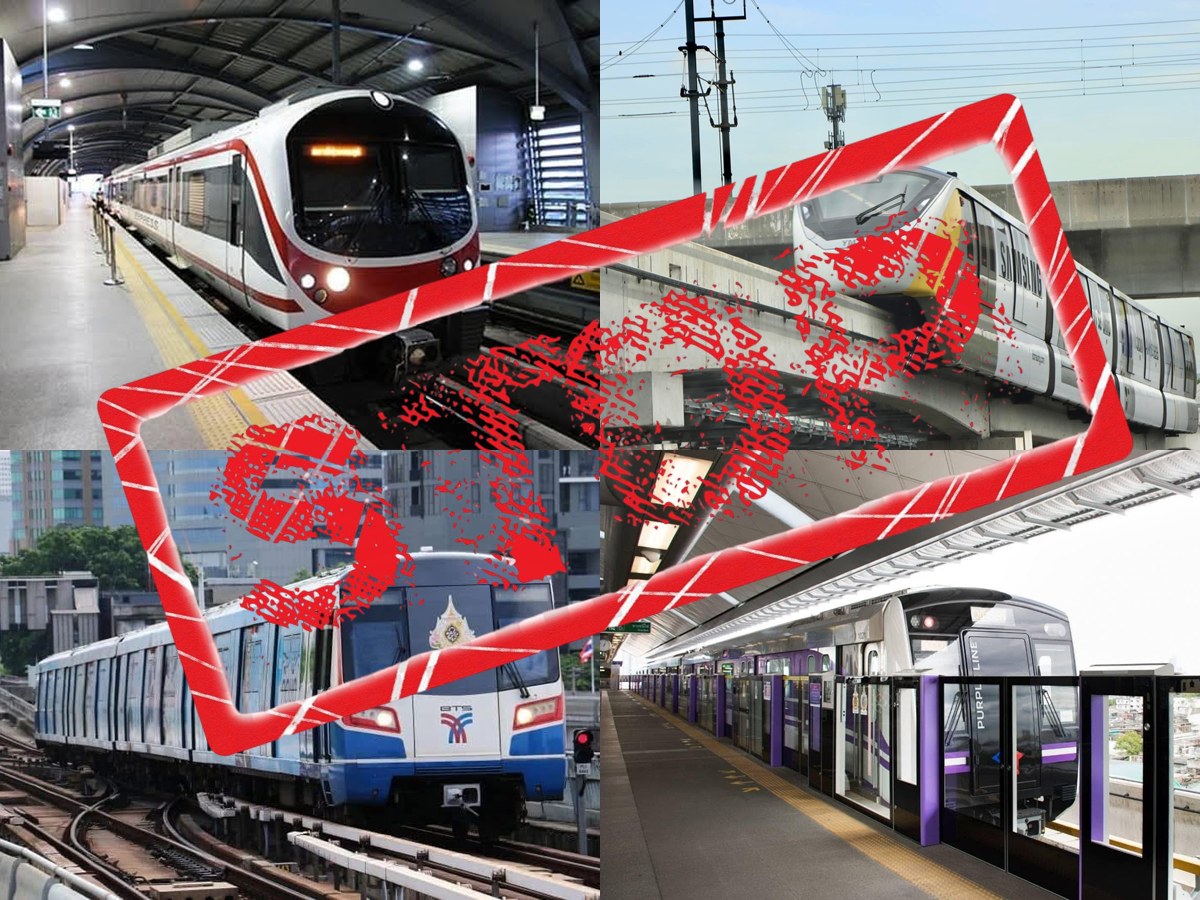 “รถไฟฟ้าทุกสาย” ประกาศหยุดวิ่งชั่วคราว 1 คืน หลังเกิดเหตุแผ่นดินไหว
