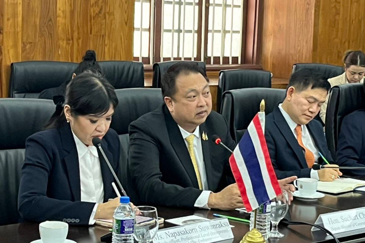 สุชาติ จับมือ ศรีลังกา ดันบังคับใช้ FTA ให้เร็วที่สุด