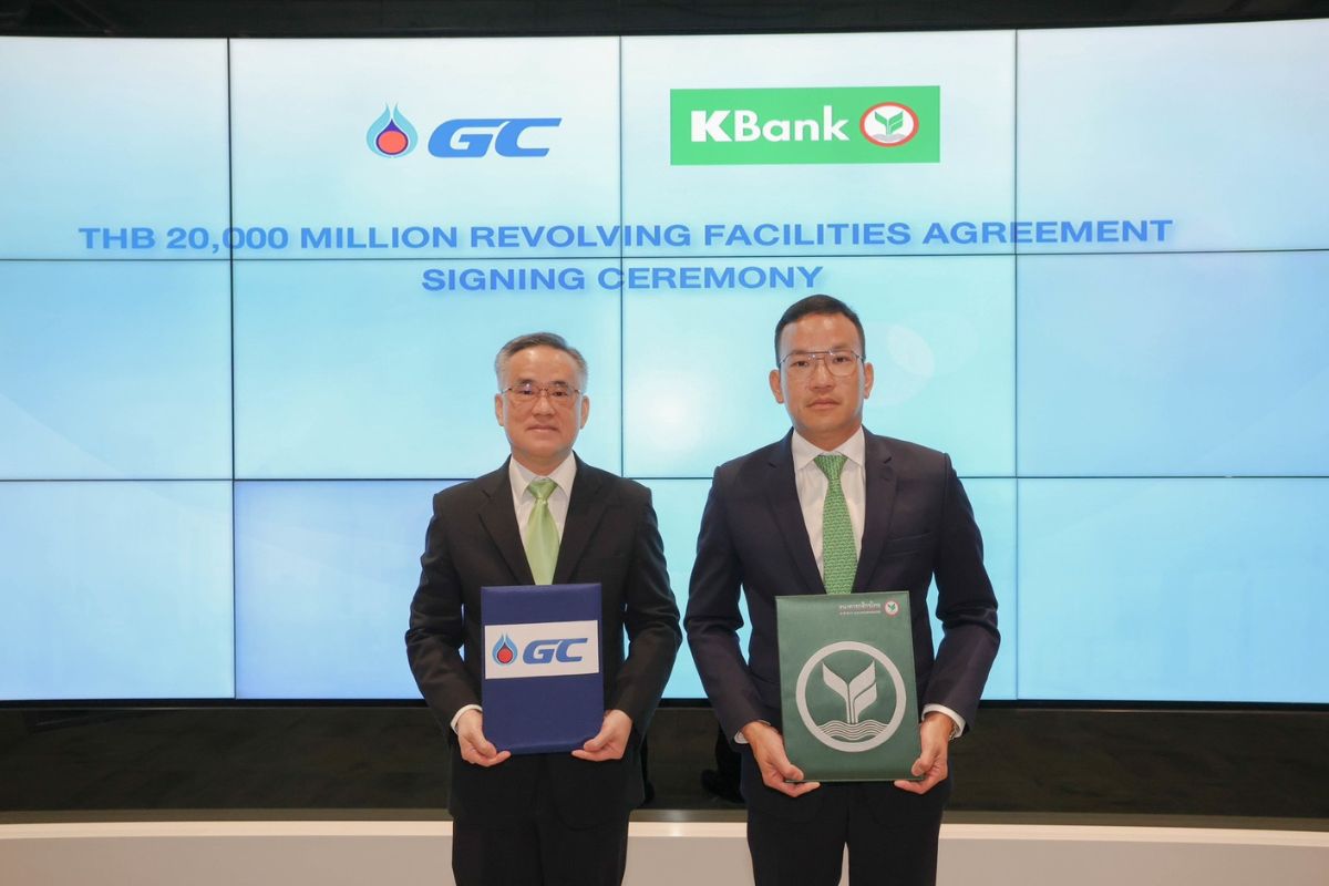 GC-KBank ลงนามสินเชื่อหมุนเวียน 2 หมื่นล้าน เสริมสภาพคล่องทางการเงิน