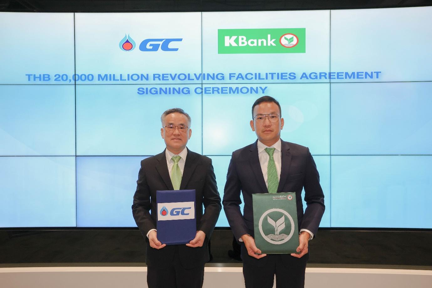 GC จับมือ KBank ลงนามสินเชื่อหมุนเวียนวงเงิน 20,000 ล้านบาท 