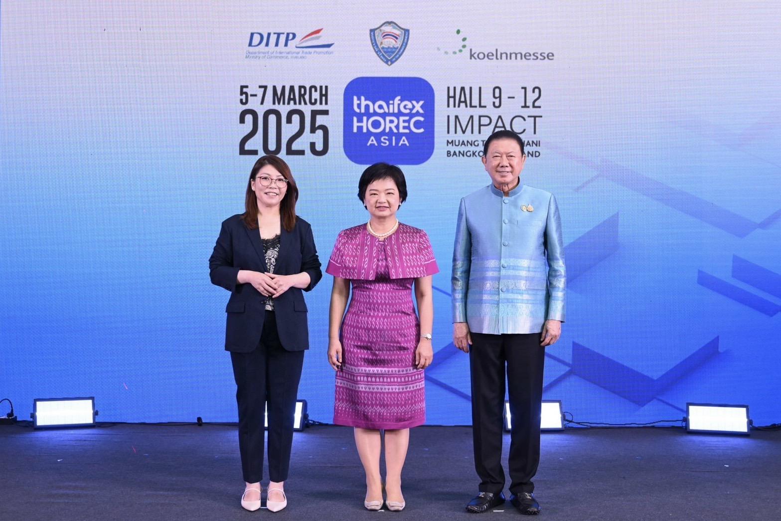 “พาณิชย์” เตรียมจัด THAIFEX – HOREC ASIA 2025 ดันยอดส่งออกสินค้ากลุ่มธุรกิจ HoReCa