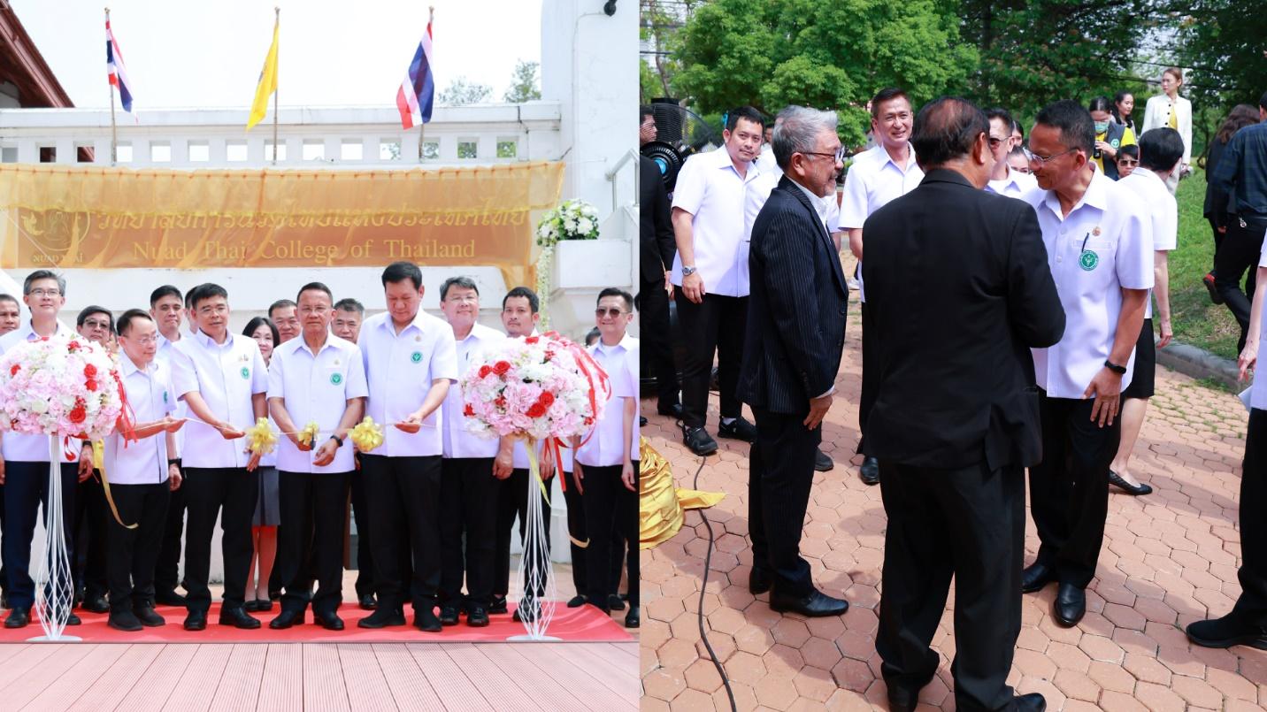 ตัวแทนเครือมติชนร่วมยินดี สธ. เปิด “วิทยาลัยการนวดไทยแห่งประเทศไทย”