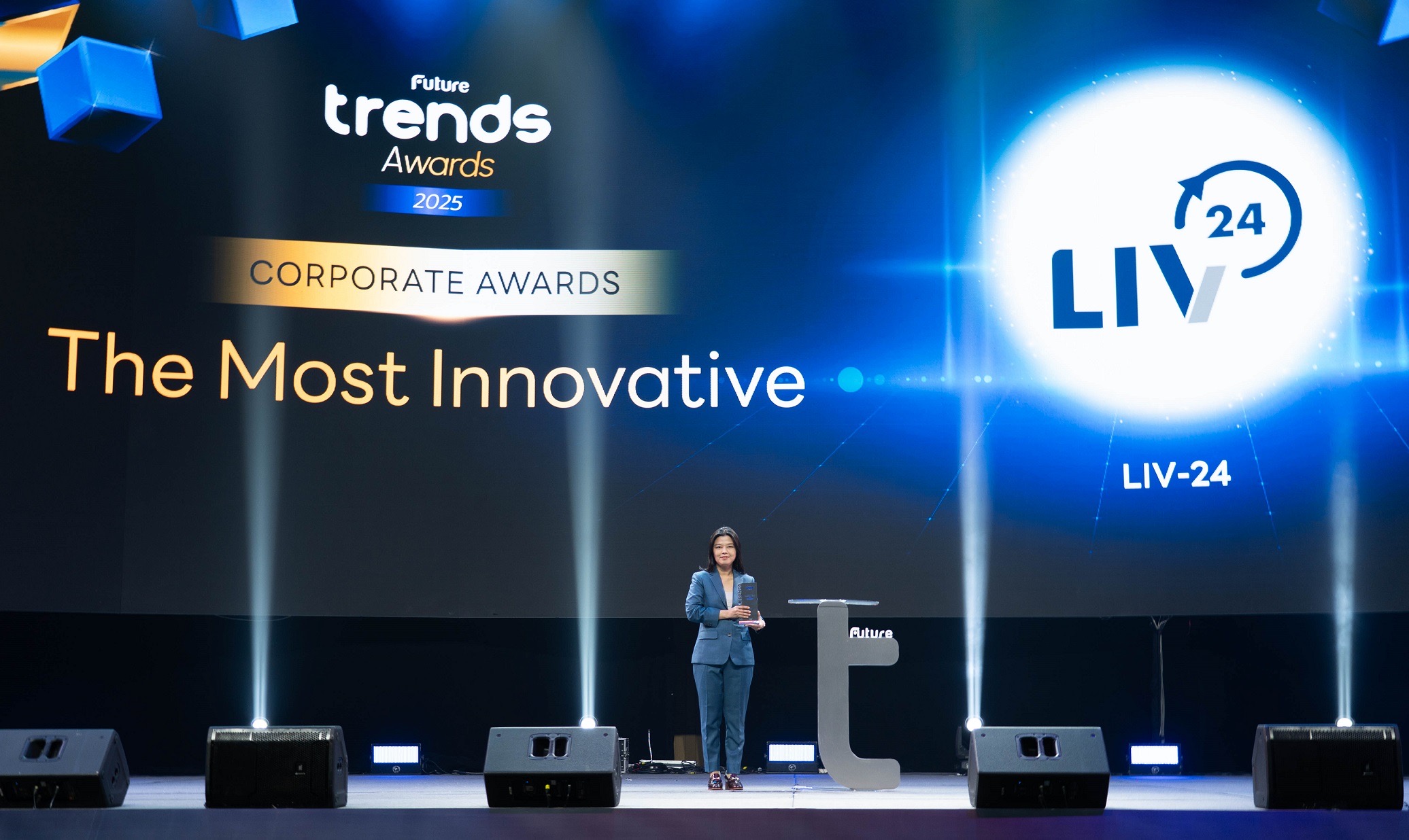 LIV-24 ย้ำเบอร์หนึ่ง Smart Tech คว้ารางวัล The Most Innovative 2025
