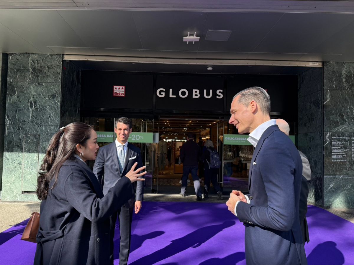 นายกฯหารือ Globus ขยายตลาดสินค้าไทยระดับพรีเมี่ยม สู่ห้างหรูสวิตฯ