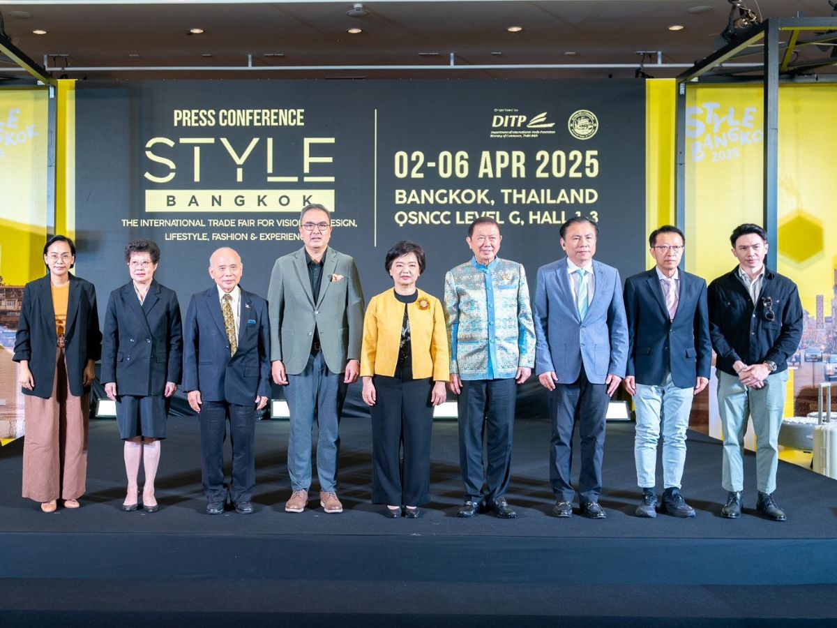 พาณิชย์จับมือหอการค้าฯ จัด STYLE Bangkok 2025 โชว์แฟชั่นไทย ดันส่งออก