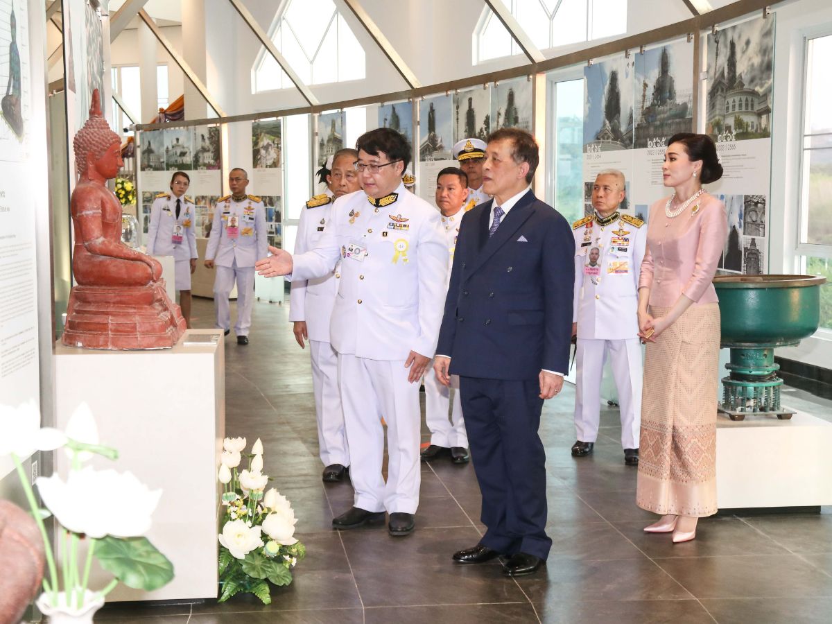ในหลวง พระราชินี ทรงสมโภชพระสมเด็จองค์ปฐม ‘พระพุทธเมตตา’วัดเทพประทาน