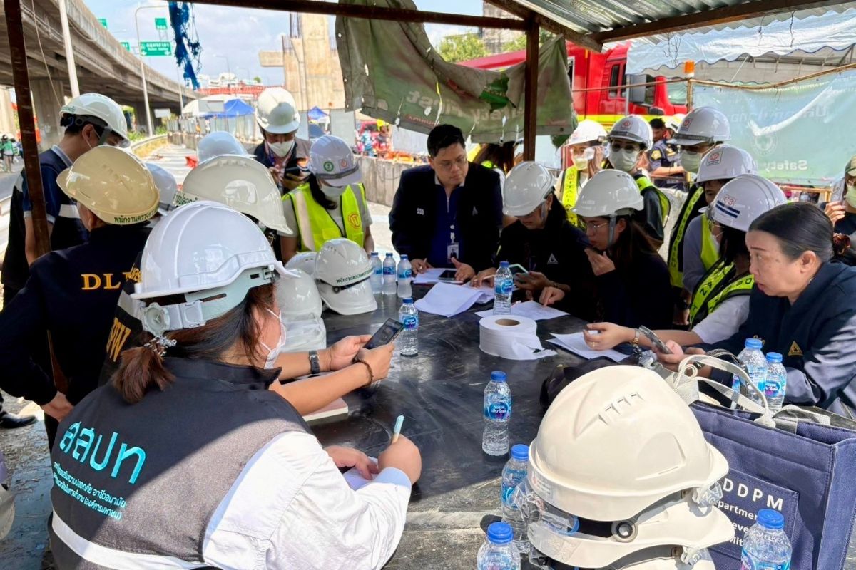 เปิดมาตรการเยียวยาผู้บาดเจ็บและครอบครัวผู้เสียชีวิต เหตุสะพานพระราม 2 ถล่ม
