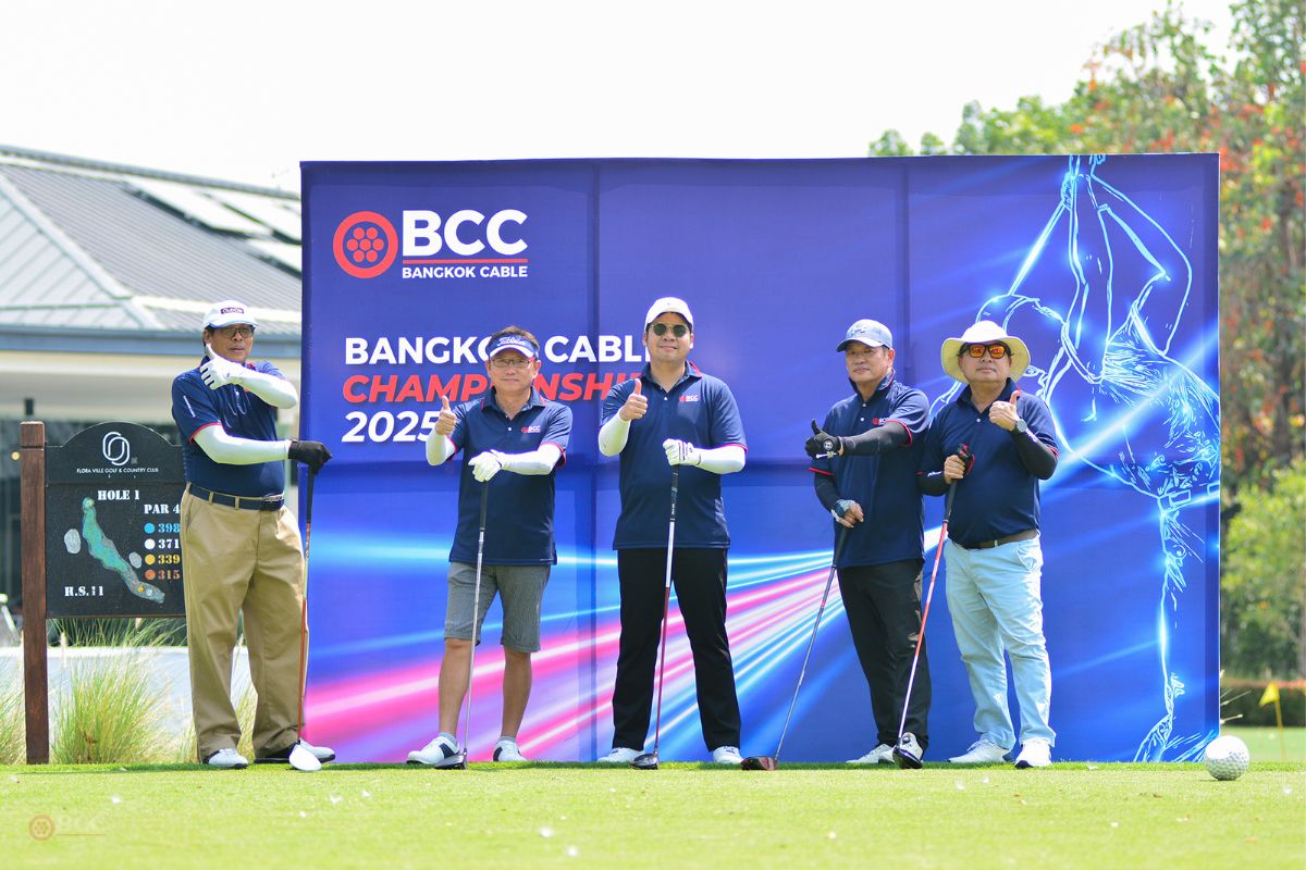 BCC ผนึก WeloveGolf จัดกอล์ฟกระชับมิตร Bangkok Cable Championship 2025
