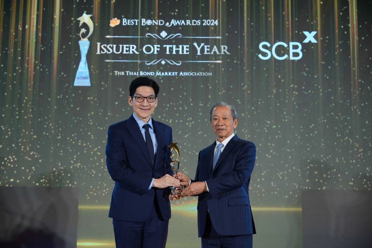 SCBX คว้ารางวัล Issuer of The Year 2024 จาก ThaiBMA