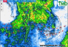 พยากรณ์ฝนสะสม วันที่ 28 เมษายน 2568