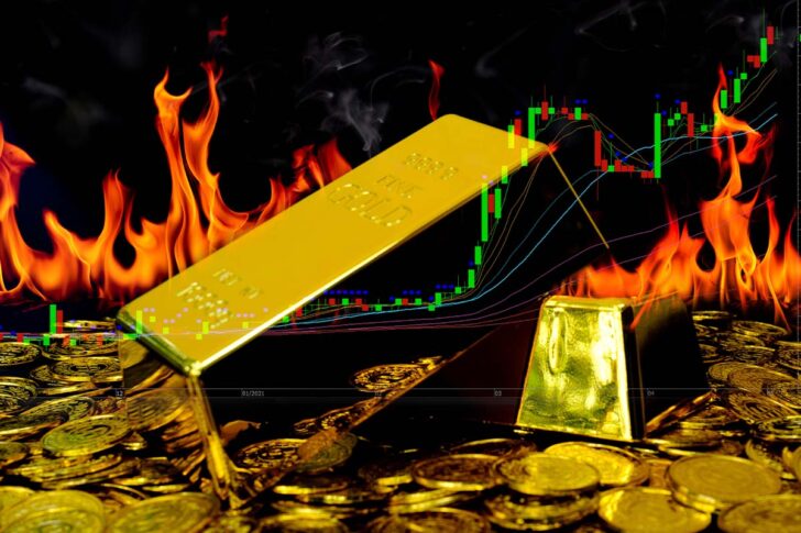 Gold soars Gold soars