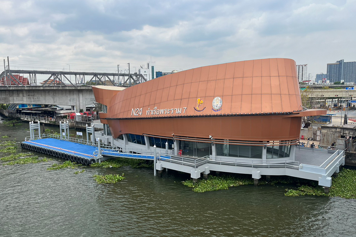 เปิดใช้ท่าเรืออัจฉริยะ ‘พระราม 7’ กรมเจ้าท่ากางแผนอัพเกรด 29 แห่ง ริมเจ้าพระยา
