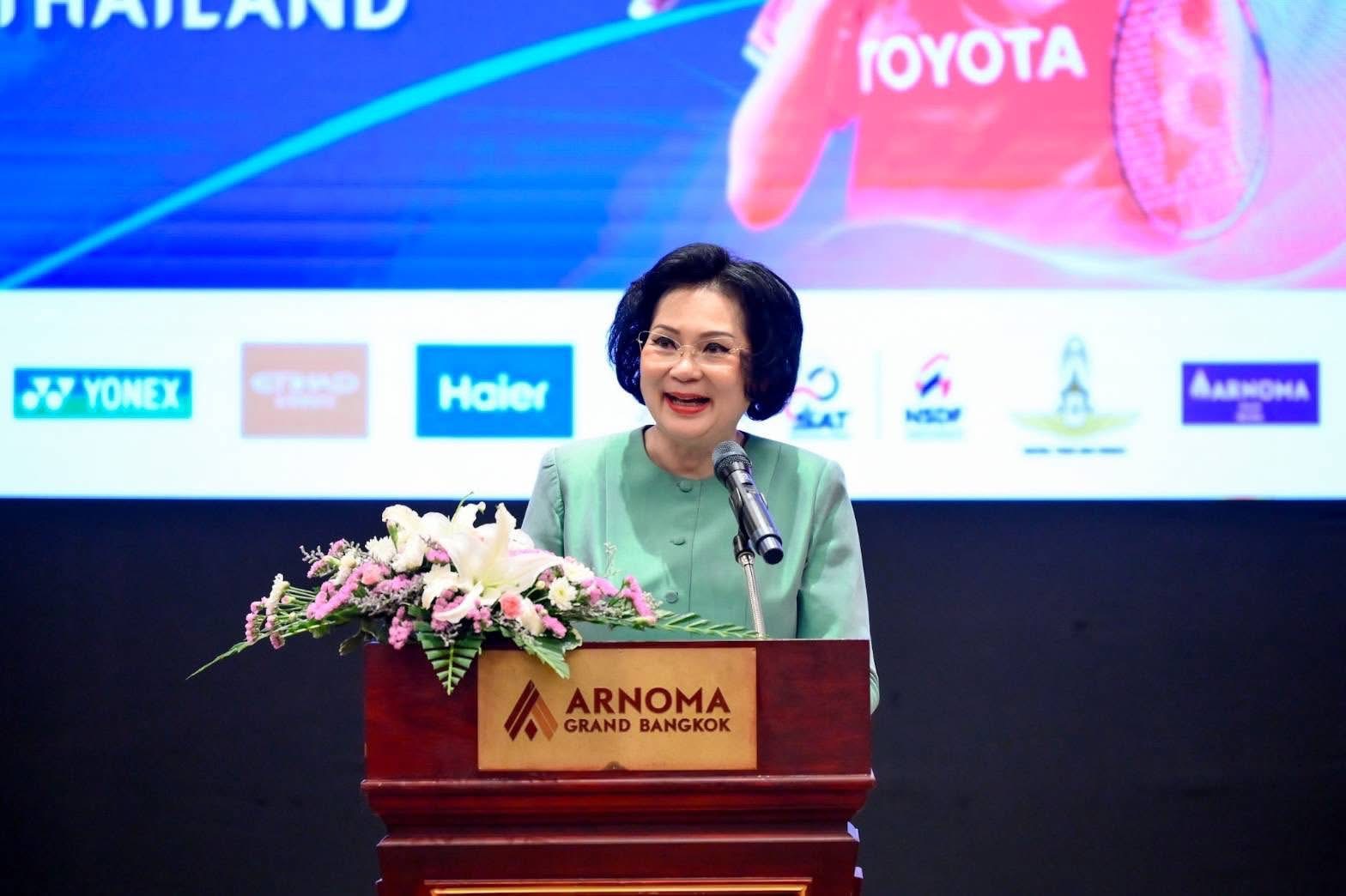 คุณหญิงปัทมา ลีสวัสดิ์ตระกูล ได้รับเลือกเป็นประธานสหพันธ์แบดมินตันโลก