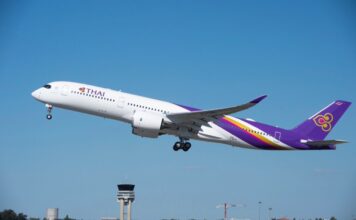 เครื่องบิน การบินไทย