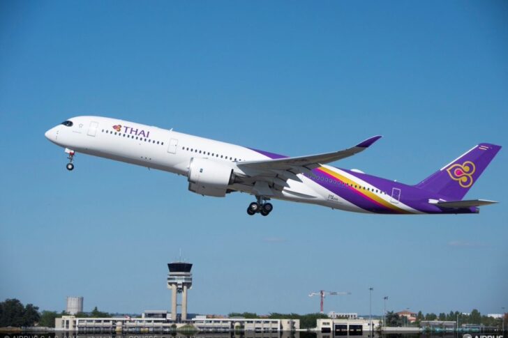 A600 เครื่องบิน การบินไทย