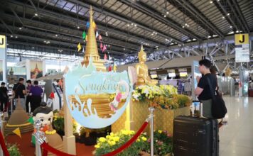 สงกรานต์อินเตอร์ เนรมิตสนามบิน ตรึงใจนักเดินทาง