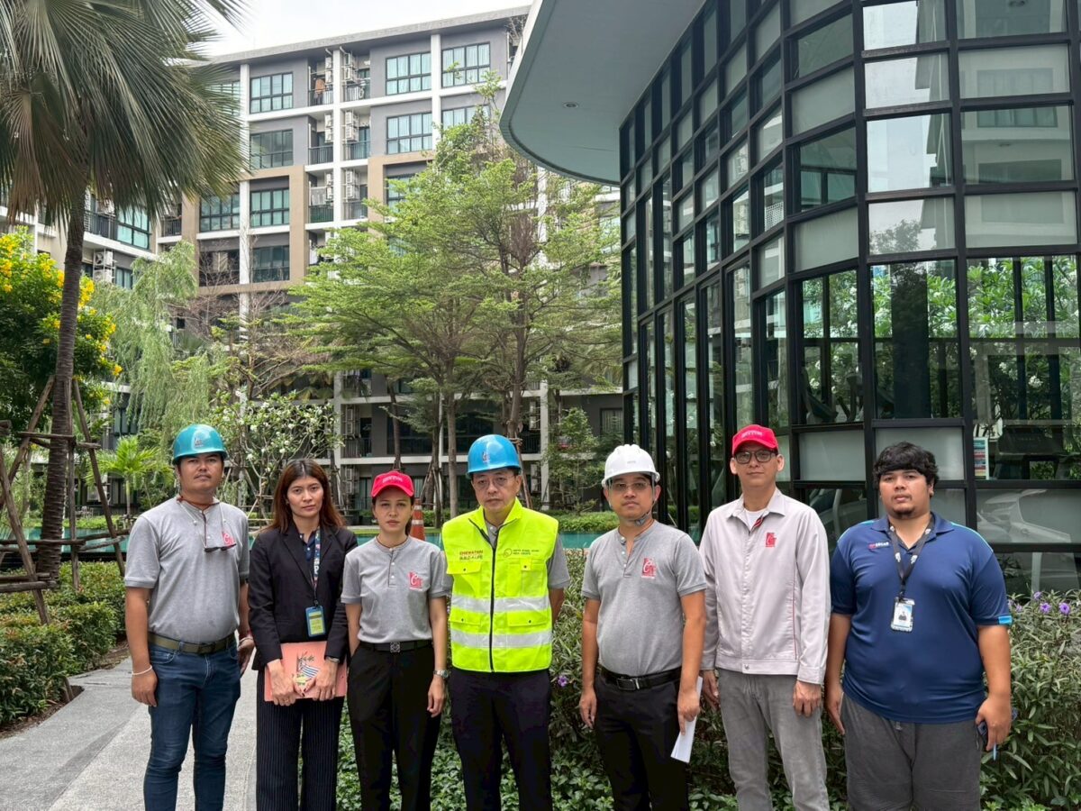 ชีวาทัย นำทีมวิศวกรตรวจสอบบ้าน-คอนโดในเครือ หลังเหตุแผ่นดินไหว