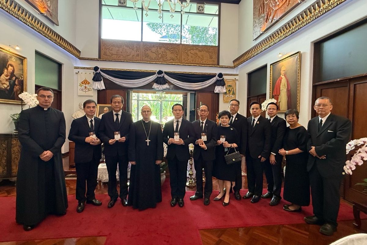 ไทยเบฟ ร่วมถวายความอาลัยแด่สมเด็จพระสันตะปาปาฟรันซิส