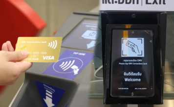 EMV Contactless Transit บัตร EMV บัตรเดบิต บัตรเครดิต รถไฟฟ้า