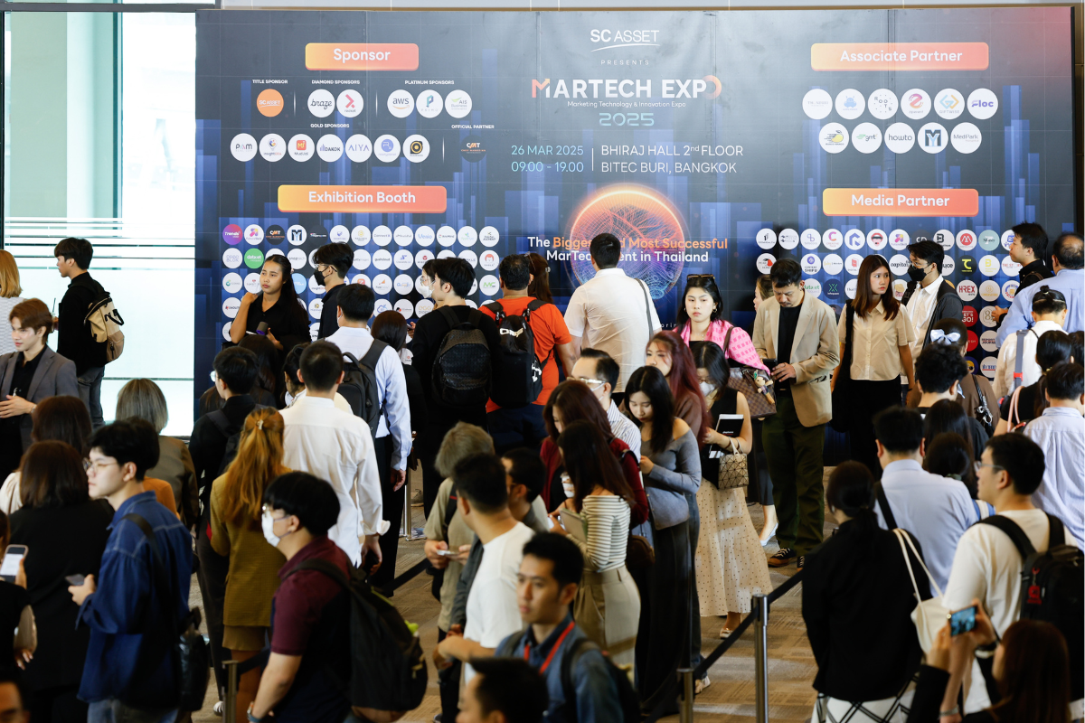 ปิดฉาก MARTECH EXPO 2025 หนุนธุรกิจโตด้วยเทคโนโลยี ผู้ร่วมงานกว่า 13,000 คน