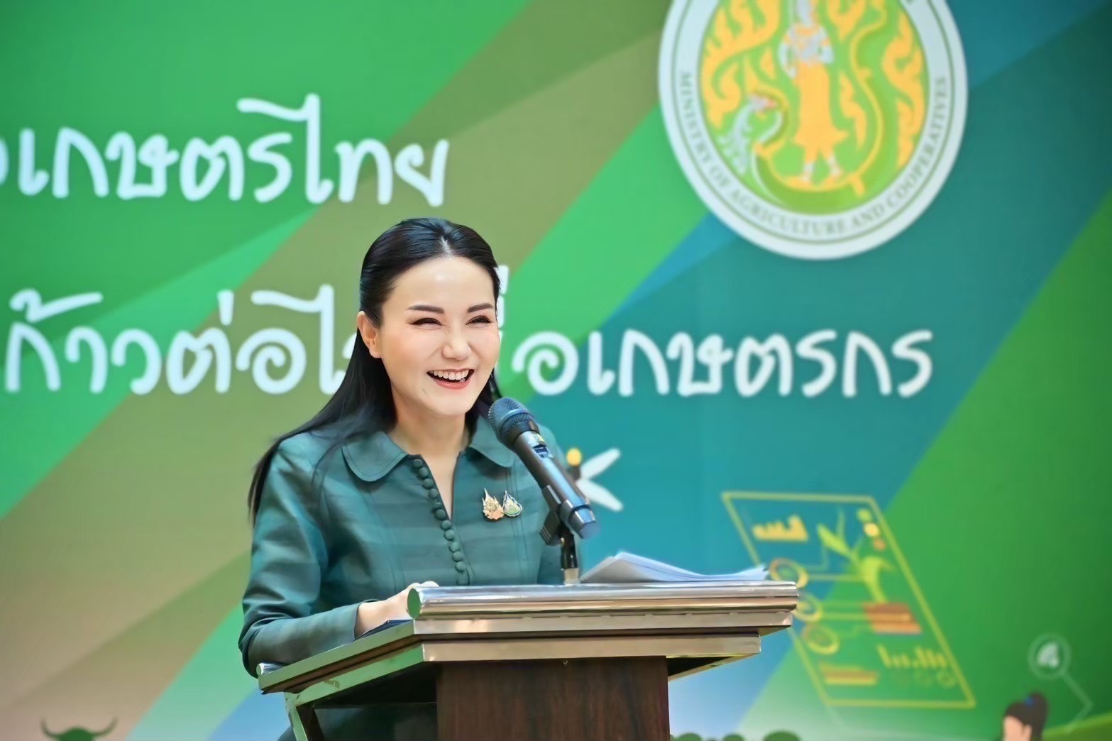 ‘รมว.นฤมล’ แจ้งข่าวดี จีนรับรองห้องแลบตรวจ BY2 รับส่งออกทุเรียน