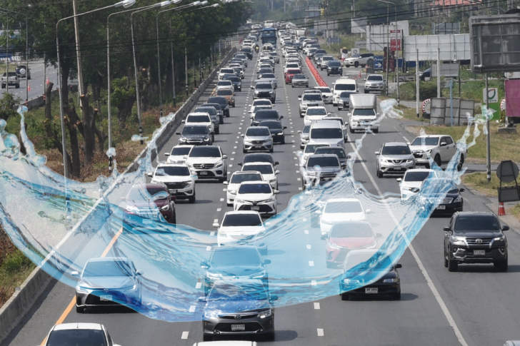 Songkran 2568 Traffic สงกรานต์ 2568 การจราจร