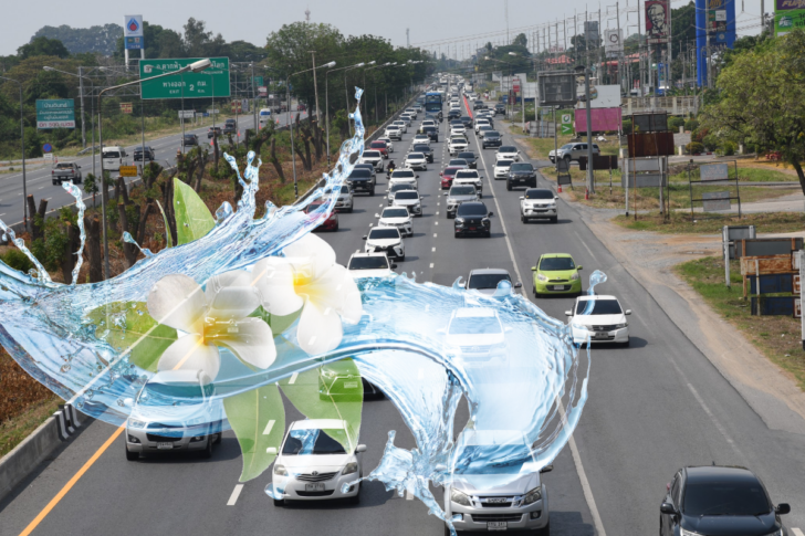 สงกรานต์ 2568 การเดินทาง การขับรถ การจราจร