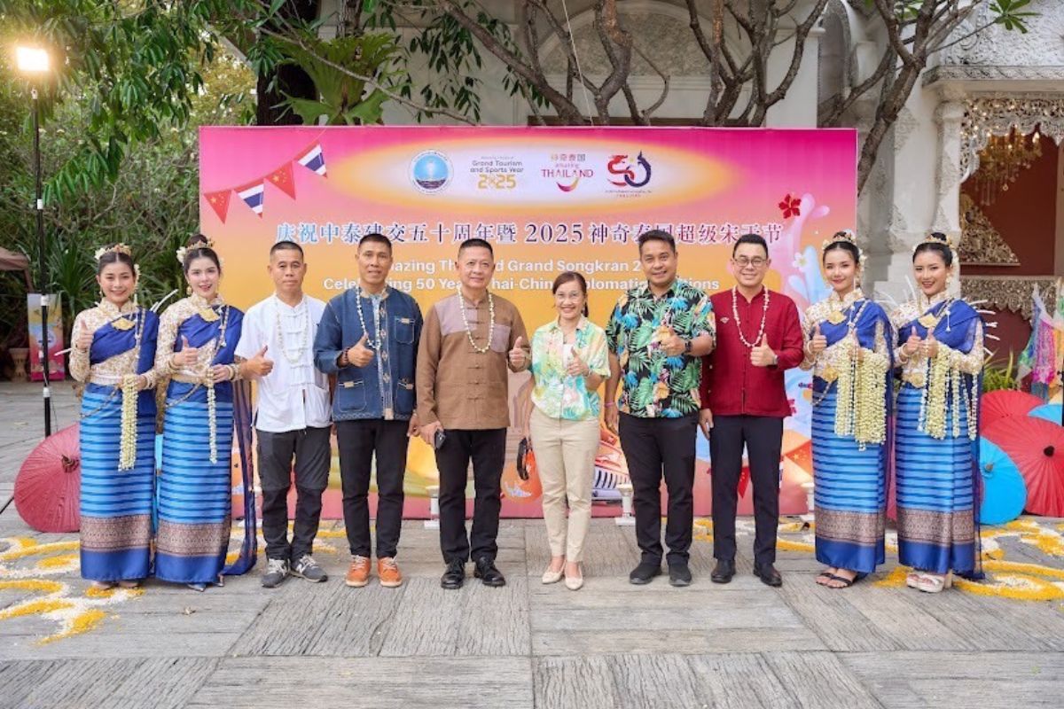 กระตุ้นสงกรานต์ล้านนา รับนักท่องเที่ยวจีน เชื่อมความสัมพันธ์ 50 ปี