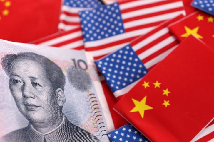 US China เงินหยวน ภาพโดย REUTERS/Dado Ruvic