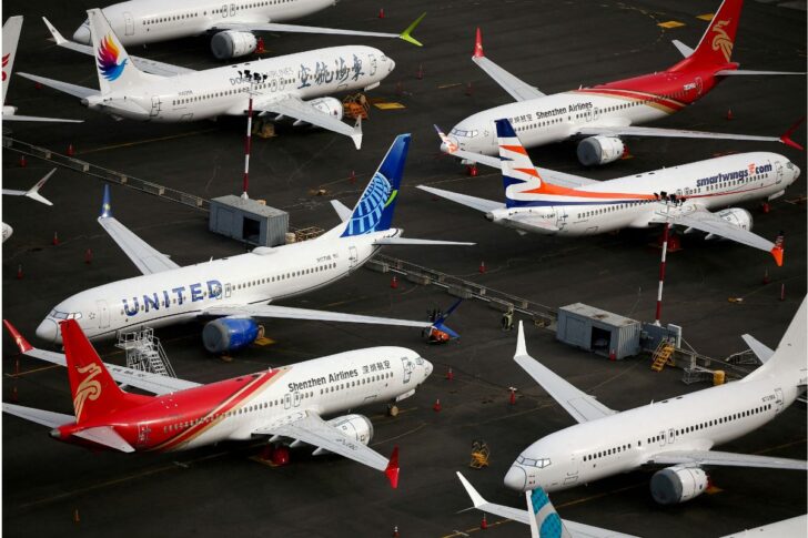 Boeing เครื่องบินโบอิ้ง 737 Max ภาพโดย REUTERS/Lindsey Wasson