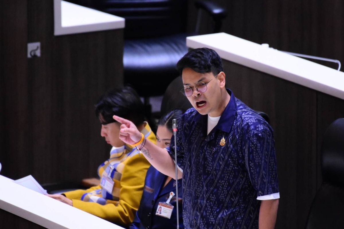 ไชยชนก ประกาศกลางสภา ลูกเนวิน-กรุณา ไม่เห็นด้วยกฎหมายกาสิโน