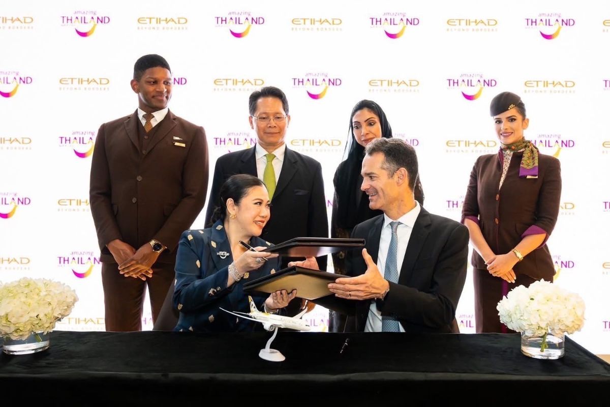 ททท. ผนึก ‘Emirates-Etihad’ ดันท่องเที่ยวแตะ 9.8 หมื่นล้าน