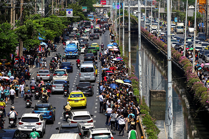 Tremors from an earthquake felt in Bangkok