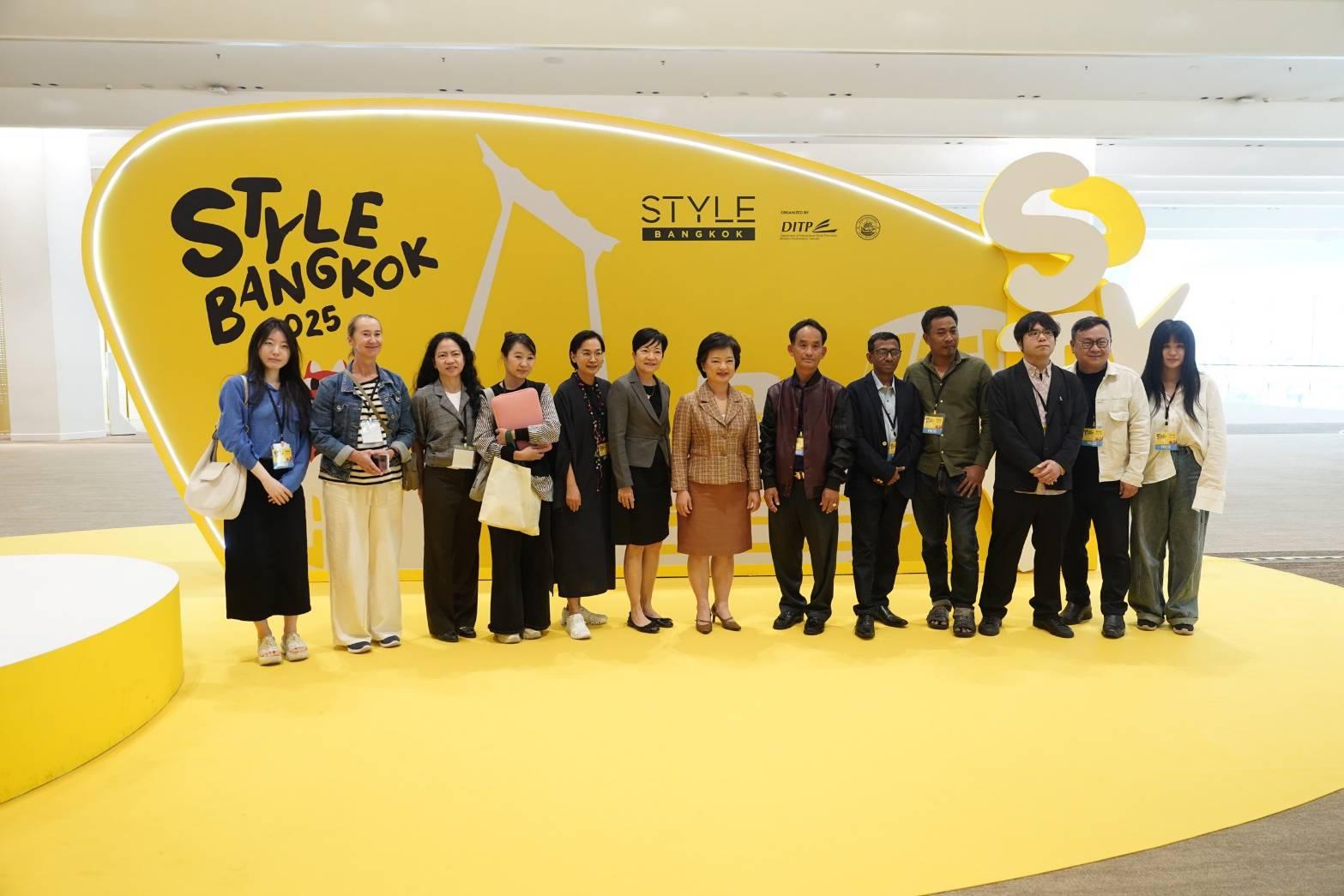 “DITP” เชิญสื่อนานาชาติร่วมสัมผัสศักยภาพสินค้าไทย ในงาน “STYLE Bangkok 2025”