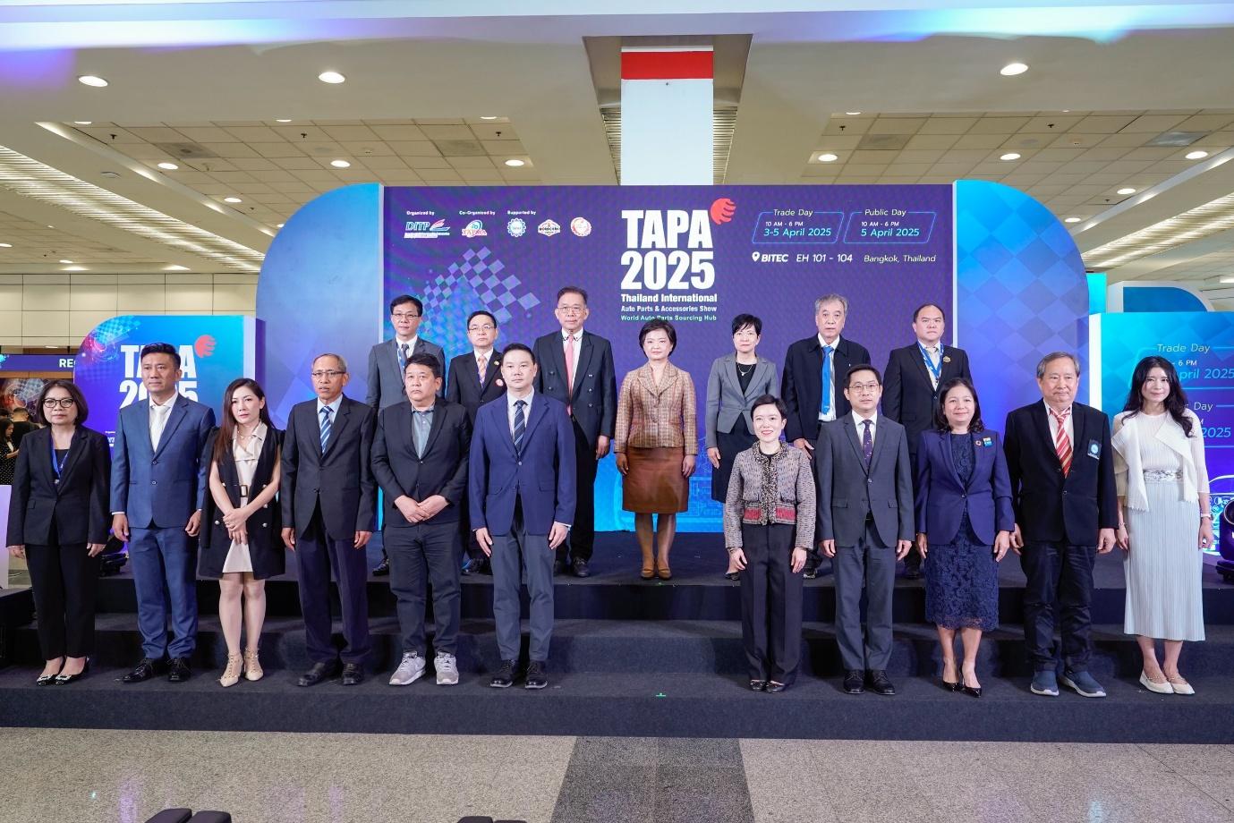 เปิดแล้ว! งานแสดงสินค้าชิ้นส่วนยานยนต์ระดับโลก TAPA 2025 