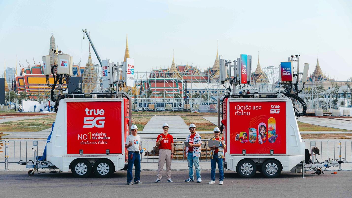 ทรู เสริมทัพ 5G ชุ่มฉ่ำรับ “Maha Songkran World Water Festival 2025”