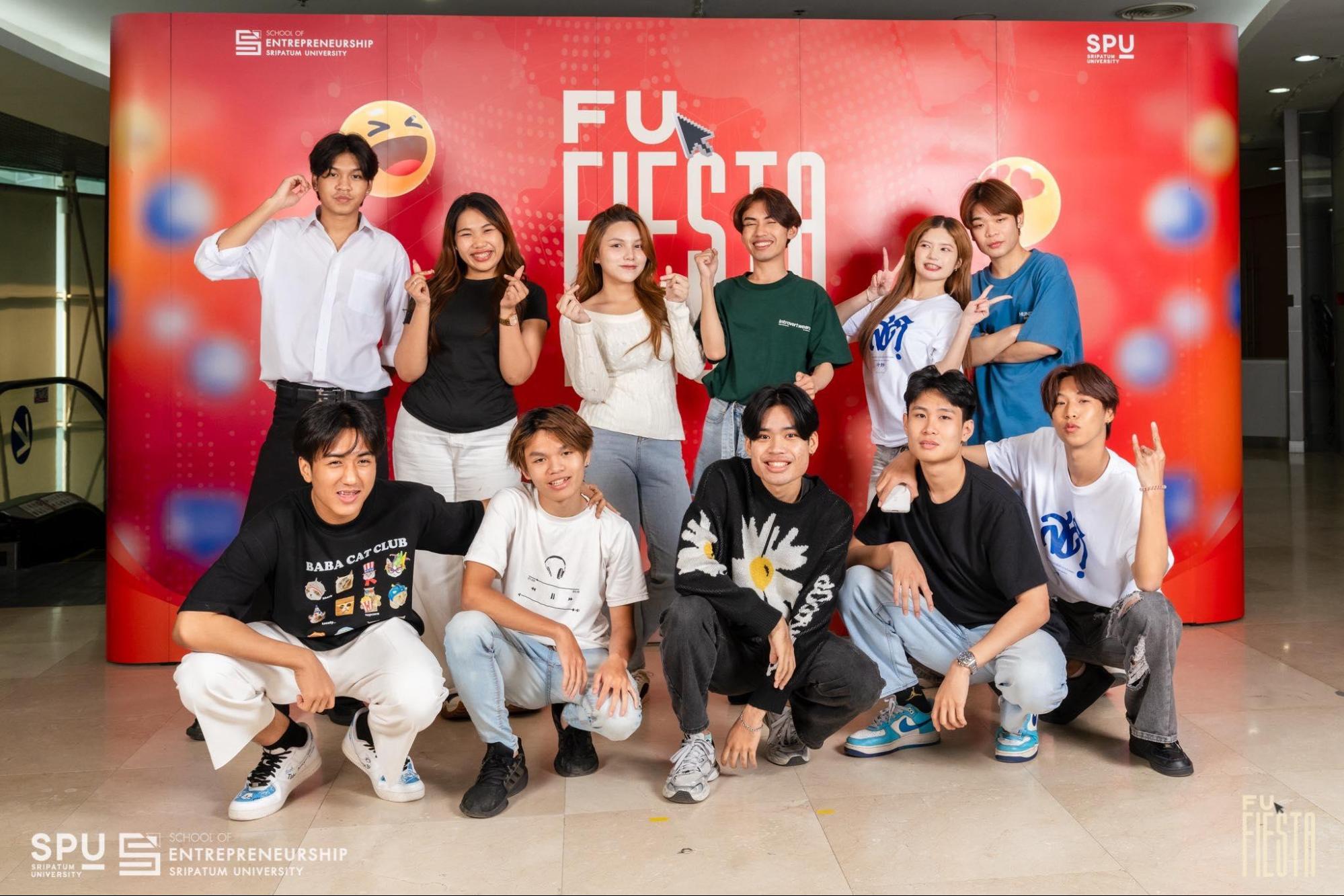 คณะการสร้างเจ้าของธุรกิจ SPU จัดกิจกรรม Fu Fiesta ปั้นนักศึกษาเป็นอินฟลูเอนเซอร์