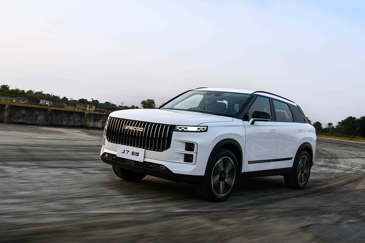 JAECOO 7 SHS รถ PHEV วิ่งด้วยไฟฟ้าได้ไกล 1,300 กม.
